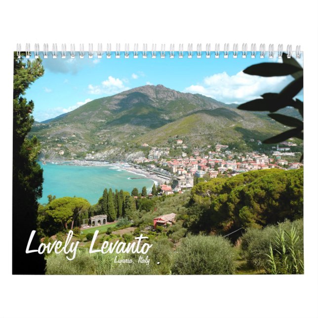 12 Month Lovely Levanto, Italien Kalender (Titelbild)
