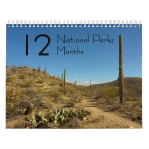 12 Nationalparks in 12 Monaten, 3. Ausgabe Kalender