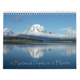 12 Nationalparks in 12 Monaten, 7. Kalender