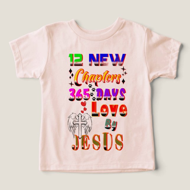 12 neue Kapitel 365 Tage Liebe durch Jesus (Design Vorderseite)