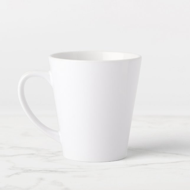 12 Oz Latte White Tasse (Links)