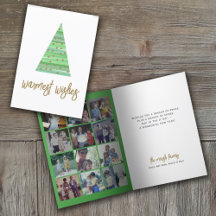 12 Photo - Warmest Wishes Christmas Tree Ornaments