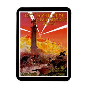 12. Salon de L'Automobile Magnet
