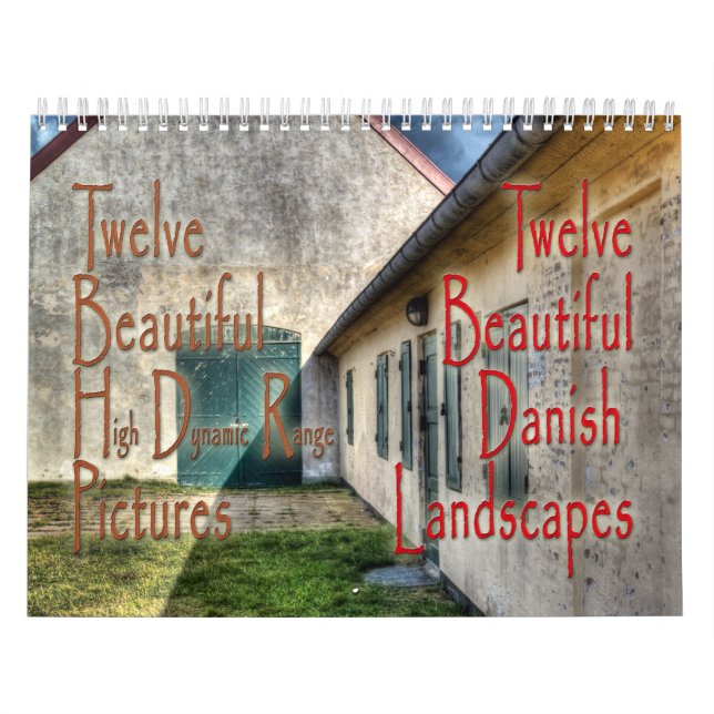 12 schöner dänischer Landschaftkalender Kalender (Titelbild)