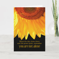 12-Schritte-Recovery-Ermutigung Sonnenblume