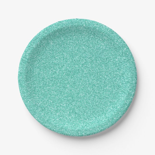 12 Seafoam Pappteller (Vorderseite)