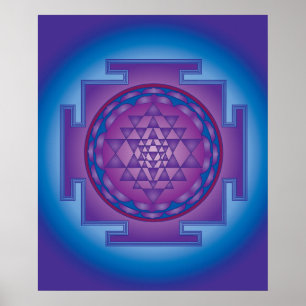 12 SRI YANTRA - TRANSCENDENZ POSTER
