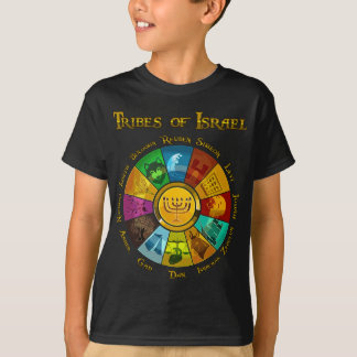 12 Stämme Israels Hebräischer jüdischer Israeliten T-Shirt