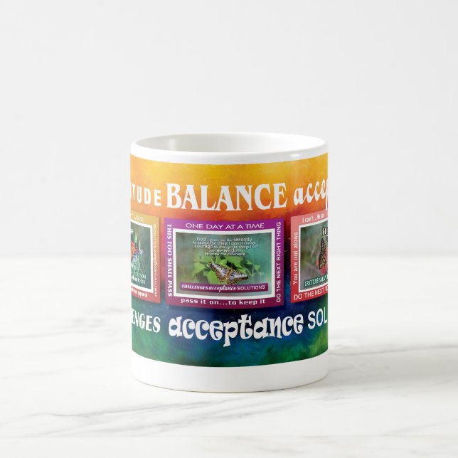 12 step recovery slogans coffee mug 26aa kaffeetasse (Mittel)