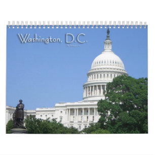 12 Szenen aus dem Washington DC Kalender