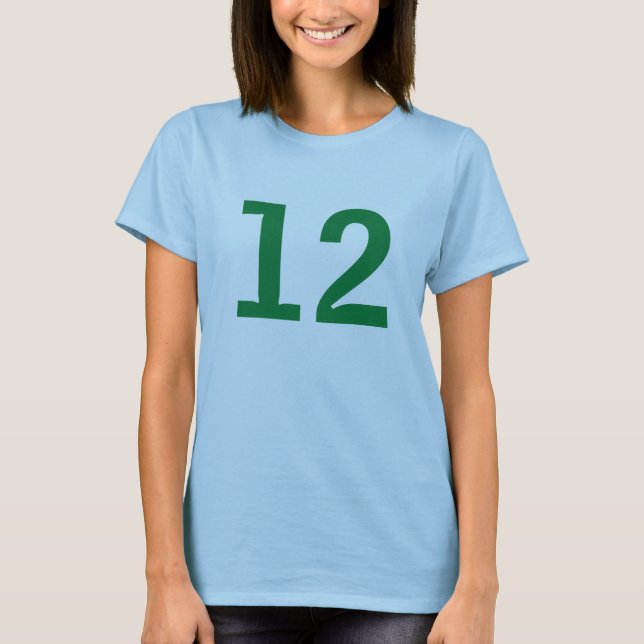 12 T-Shirt (Vorderseite)