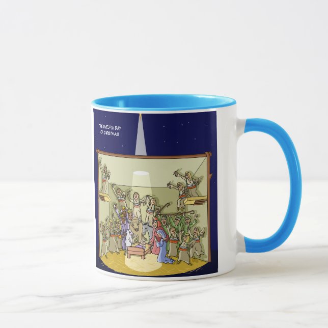 12. Tag Tasse der Weihnachten(12 trommelnde (Rechts)