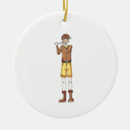 12 Tage der Weihnachtsverzierung - 11 Keramik Ornament