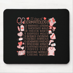 12 Tage Dermatologie Valentinstag Dermatologe De Mousepad