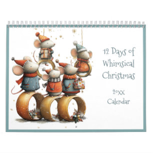 12 Tage des wunderlichen Weihnachten Kalender