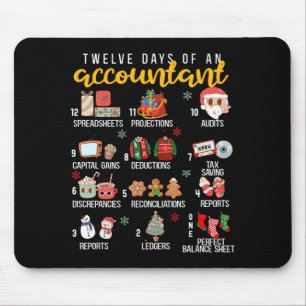 12 Tage eines Buchhalters, Weihnachtsfeier, Lustig Mousepad