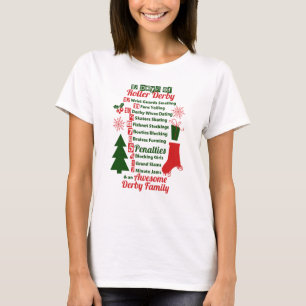 12 Tage Roller Derby Weihnachten, Roller Skaten T-Shirt