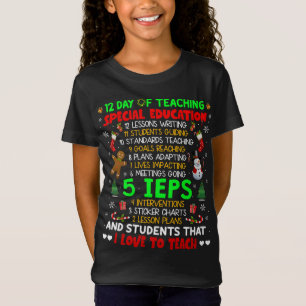 12 Tage Unterricht in der Bildung IEPS SPRACH T-Shirt