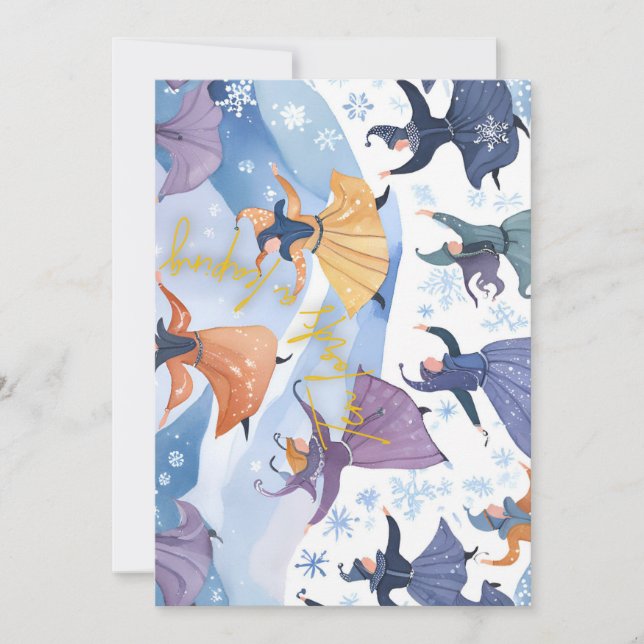 12 Tage Weihnachten - 10 Fürsten springen (Vorderseite)