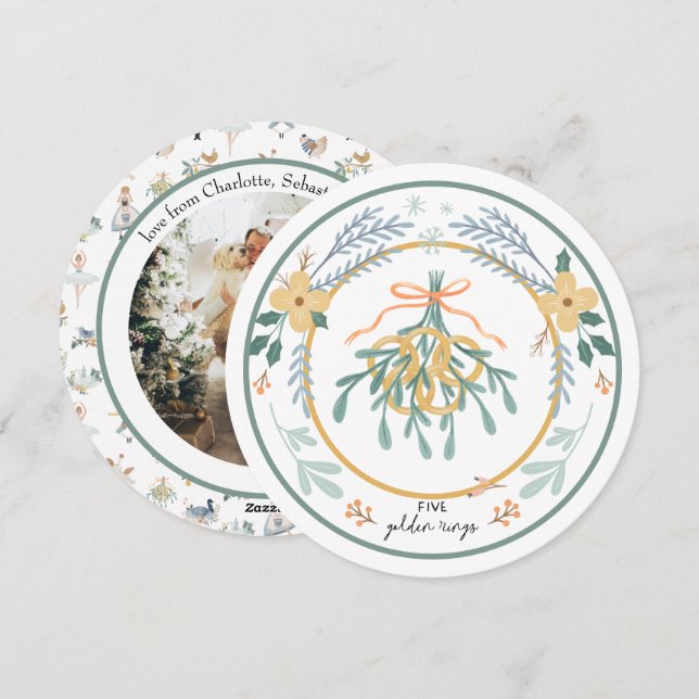 12 Tage Weihnachten Fünf (Vorne/Hinten)