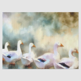 12 Tage Weihnachten: Gänse A-Lay, Seidenpapier