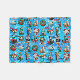 12 Tage Weihnachten Handgefertigte Gürtelschmuck K Fleecedecke