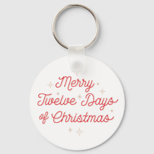 12 Tage Weihnachten Schlüsselanhänger