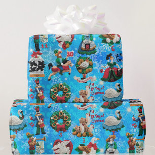 12 Tage Weihnachts Handgefertigte Gürtelschmuck Geschenkpapier