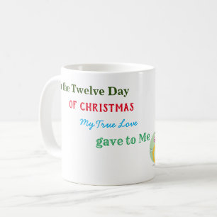 12 Tage Weihnachtsthemen-Tasse für Sie Kaffeetasse