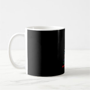 12 Tage Weihnachtswolle Druck Kaffeetasse