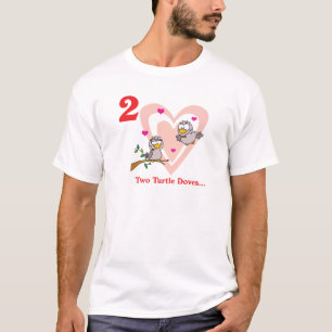 12 Tage zwei Turteltauben T-Shirt