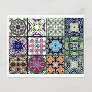 12 verschiedene Teebeutel - Origami-Falten Flyer