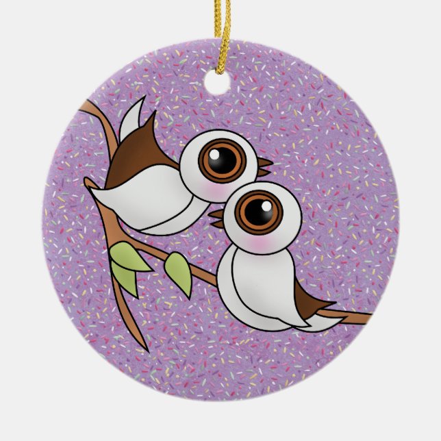 12 Weihnachtstage Keramik Ornament (Vorne)