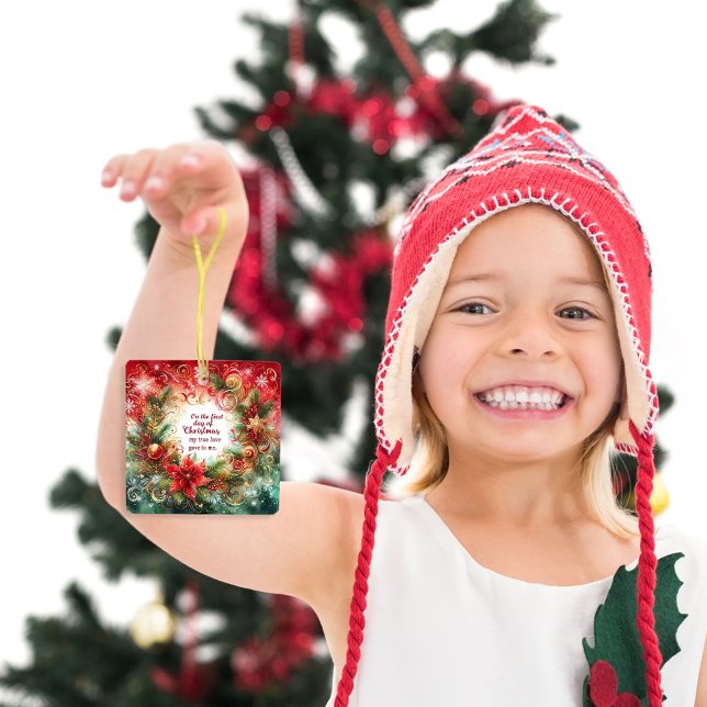 12 Weihnachtstage Keramikornament (Von Creator hochgeladen)