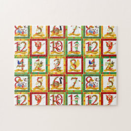 12 Weihnachtstage Puzzle