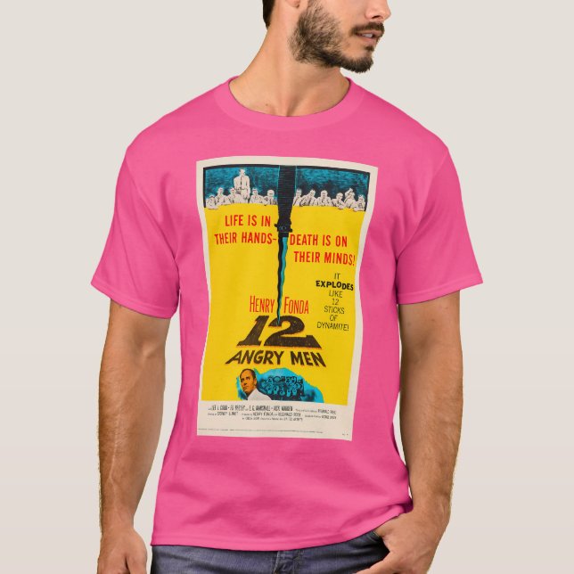 12 wütende Männer T-Shirt (Vorderseite)