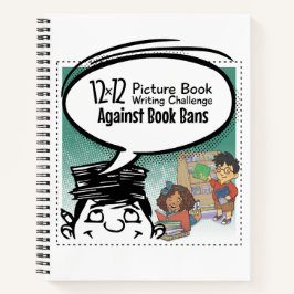 12 x 12 gegen Buchverbote für Notebook Notizbuch