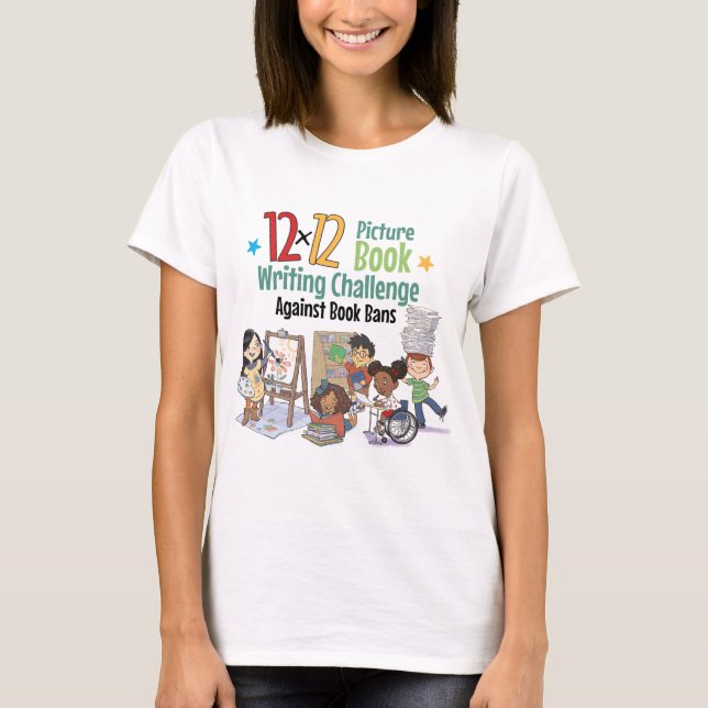 12 x 12 gegen Buchverbote T - Shirt W (Vorderseite)
