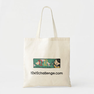 12 x 12 Maler Girl Tote Bag Tragetasche