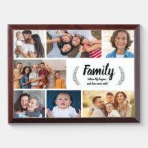 12" x 9" Familienfoto - Bildtafel