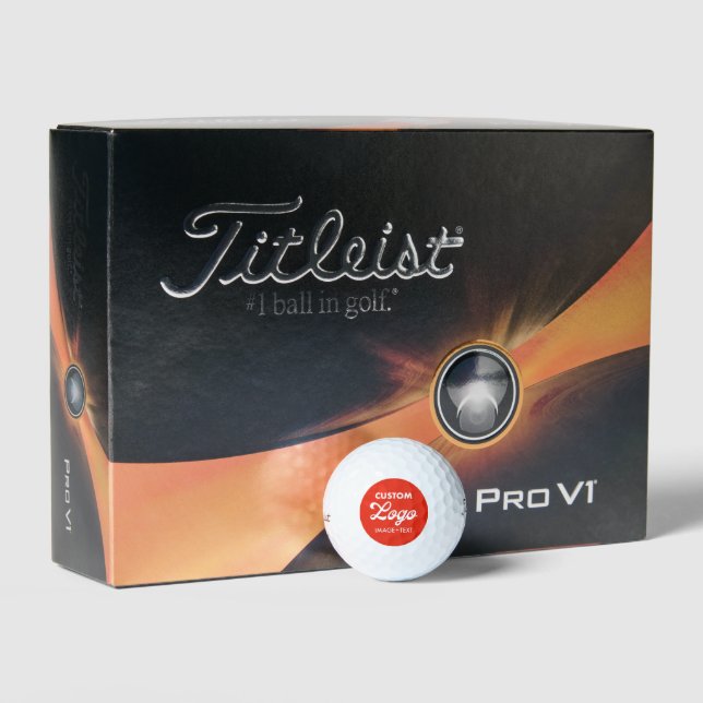 12 x Foto für benutzerdefinierte Logos Titleist Pr Golfball (Äußeres Gebäude)