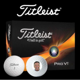12 x Titleist Pro V1 Custom Photo Golf Balls Golfball