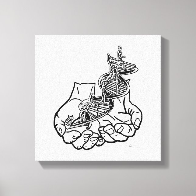 12 Zoll x 12 Zoll, 1,5 Zoll, Single Leinwanddruck (Vorderseite)