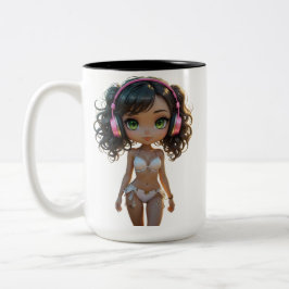 12A Dollz von: Svace - Serie 01 Zweifarbige Tasse