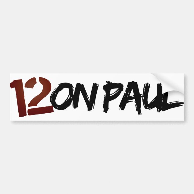 12on Paul Autoaufkleber (Vorne)