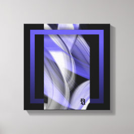 12x12" Lavender Moon Trend Abstract Art Violet Leinwanddruck