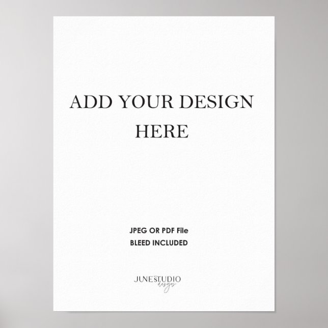 12x16" Portrait Art Print Vows Art Print Poster (Vorne)