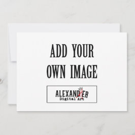 12x18" A7 Horizontale Einladung