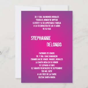 12x18 Aquamarin DJ Spin Turntable Quinceanera Einl Einladung