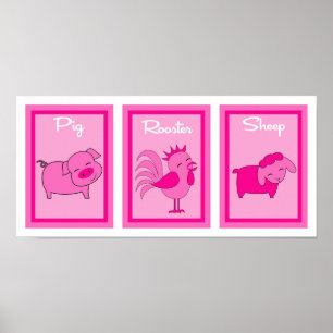 12x18 Barn Yard Giro del Malcantone Poster